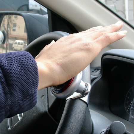 WYF Cool Goast Skull Steering Wheel Power Handle Suicide Spinner Assist Ball Knob Booster for Most Car Vehicles Red WYF Cool Goast Skull Steering Wheel Power Handle Suicide Spinner Assist Ball Knob Booster for Most Car Vehicles Red
